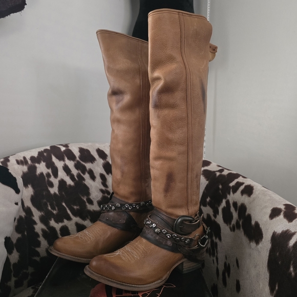 FREEBIRD Rodondo Tall Boots Size 9 - Picture 3 of 16